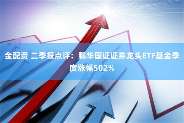金配资 二季报点评：鹏华国证证券龙头ETF基金季度涨幅502%
